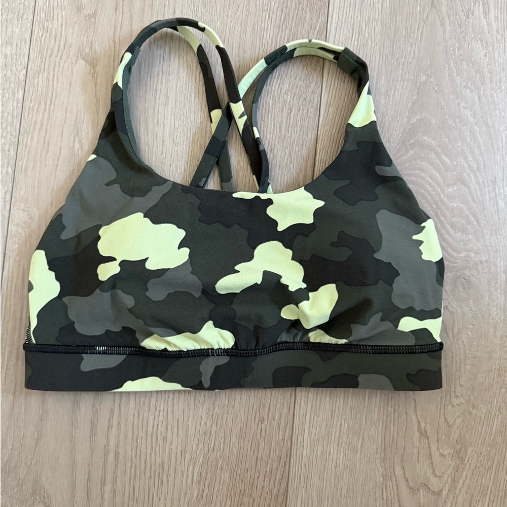 Lululemon Camo Sports Bra